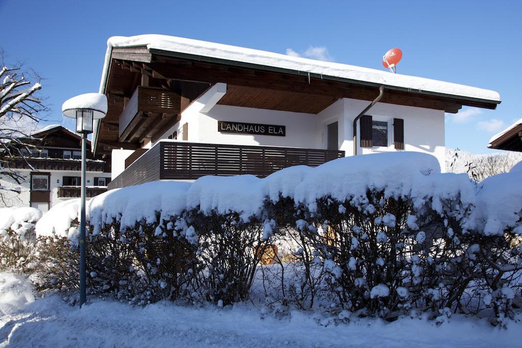Landhaus Ela Oberstdorf Bagian luar foto