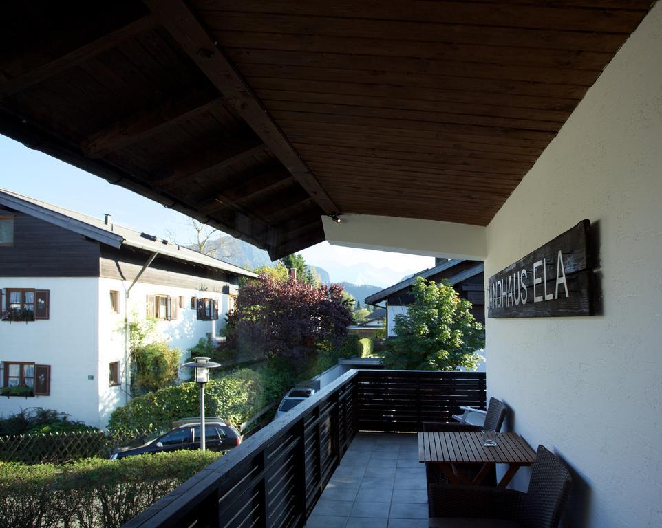 Landhaus Ela Oberstdorf Bagian luar foto